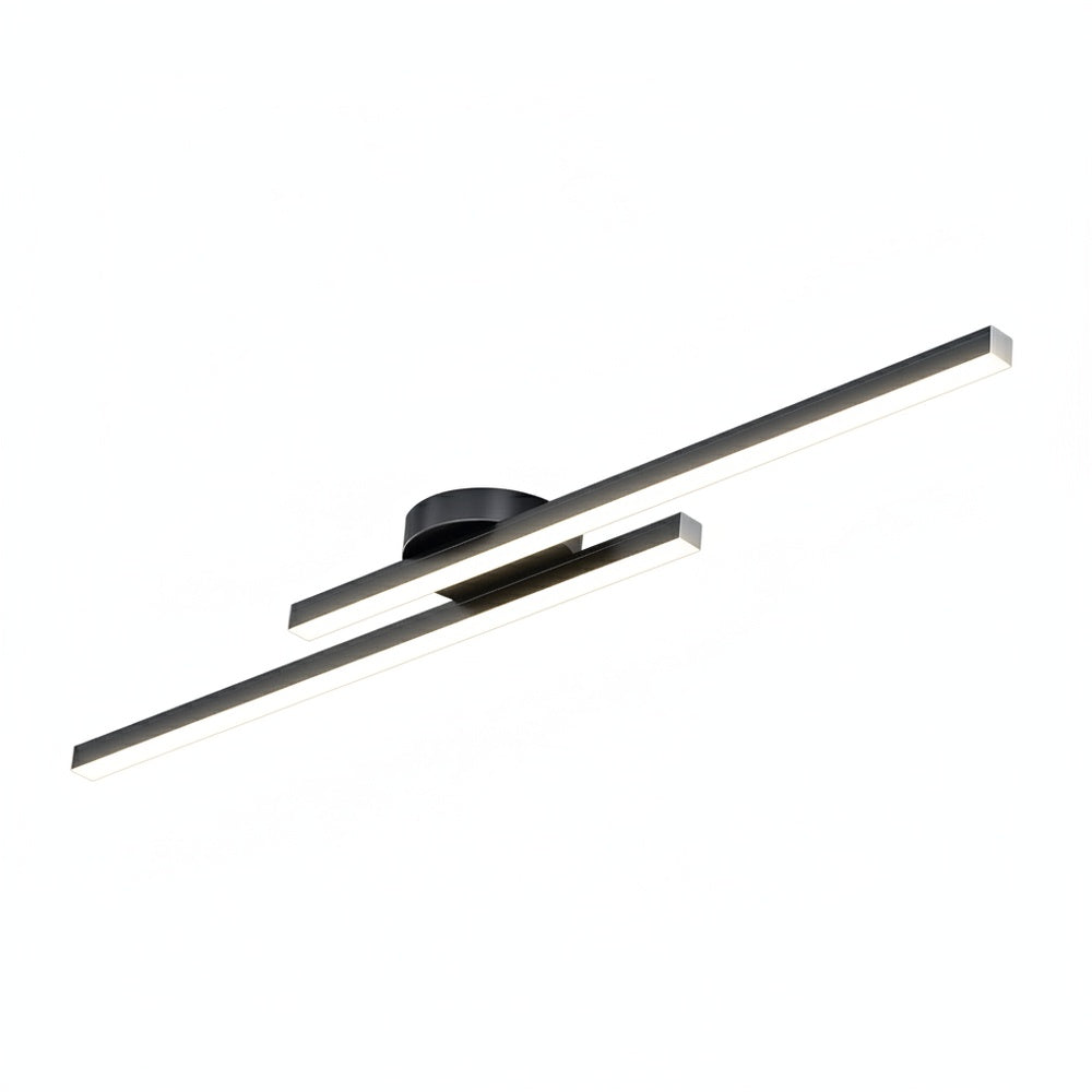 Minimalist LED Ceiling Light - Double Linear Bar – Atelier Belluno