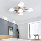 Plafondlamp Scandinavisch met Multi-Arm Design en Geïntegreerde LED