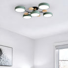 Plafondlamp Scandinavisch met Multi-Arm Design en Geïntegreerde LED