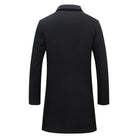 Men's Winter Trench Coat - Tailored Wool-Blend Overcoat