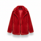 Women's Quilted Jacket with Faux-Fur Collar – Winter Coat