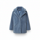 Women's Quilted Jacket with Faux-Fur Collar – Winter Coat