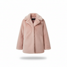 Women's Quilted Jacket with Faux-Fur Collar – Winter Coat