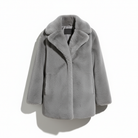 Women's Quilted Jacket with Faux-Fur Collar – Winter Coat
