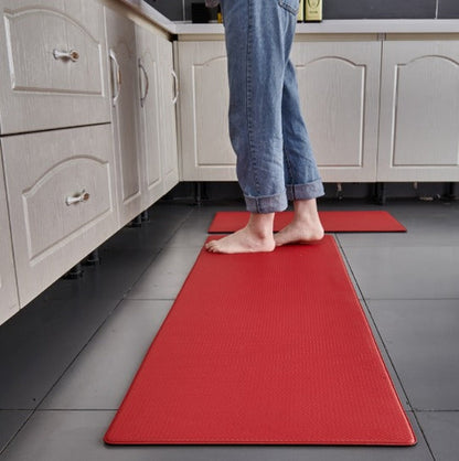 Keukenmat – Zwart PVC, Antislip en Ergonomisch Ontwerp voor Comfort in de Keuken