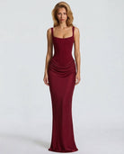Anastasia Corset Draped Maxi Dress_9