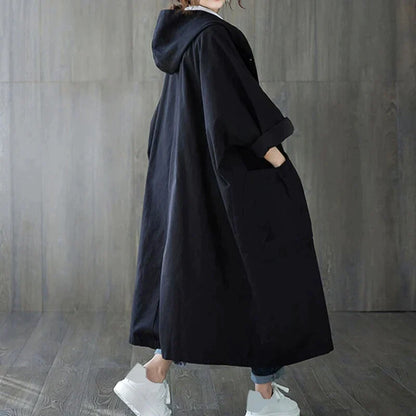 Lysanne | Trenchcoat voor Dames – Oversized Stijl met Functionele Zakdetails