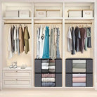 Tanoe | Foldable Non-Woven Storage Bag with Transparent Window and Handles for Wardrobe and Bedroom