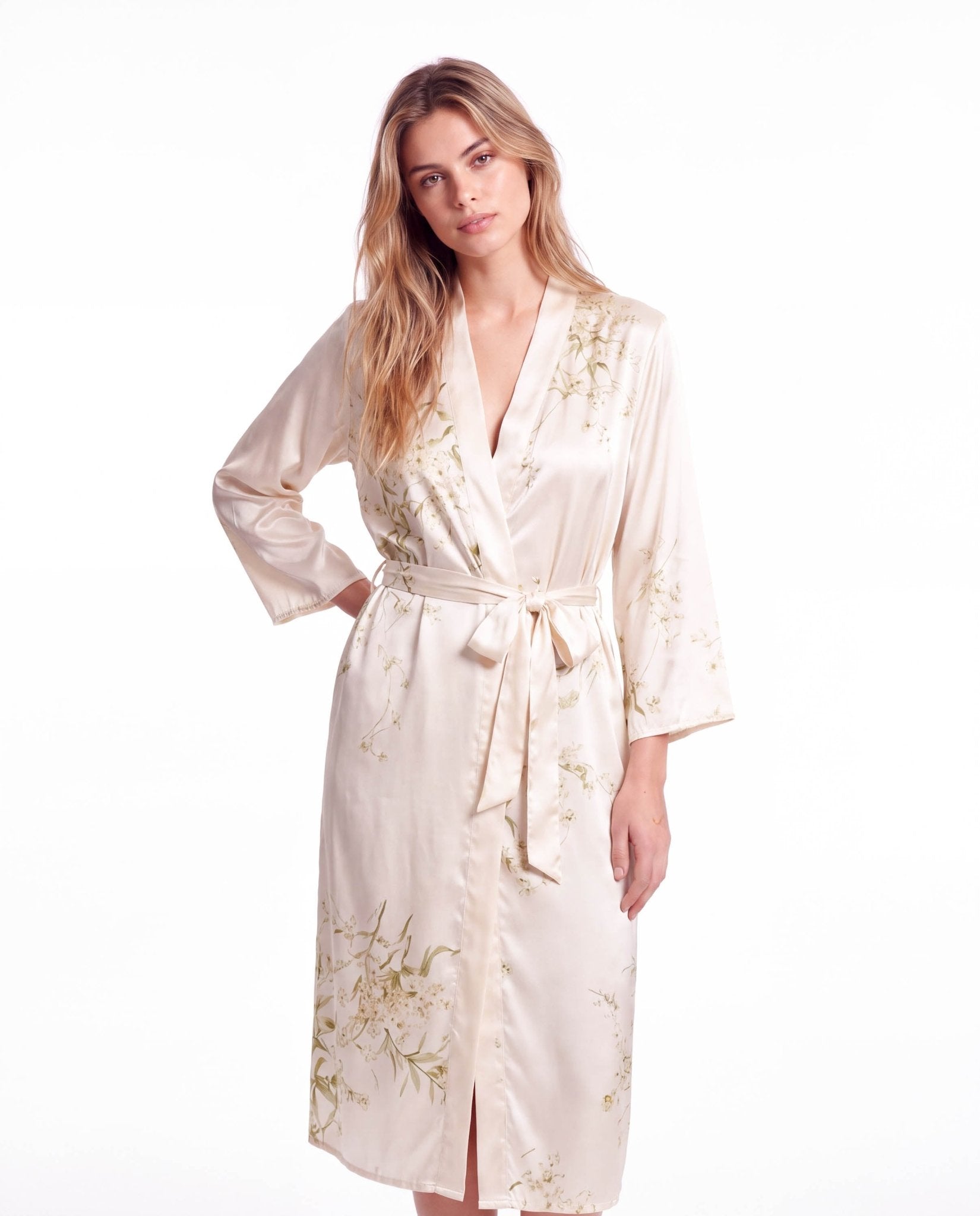 Women's Satin Slip Dress – Silky Sleeveless Nightdress