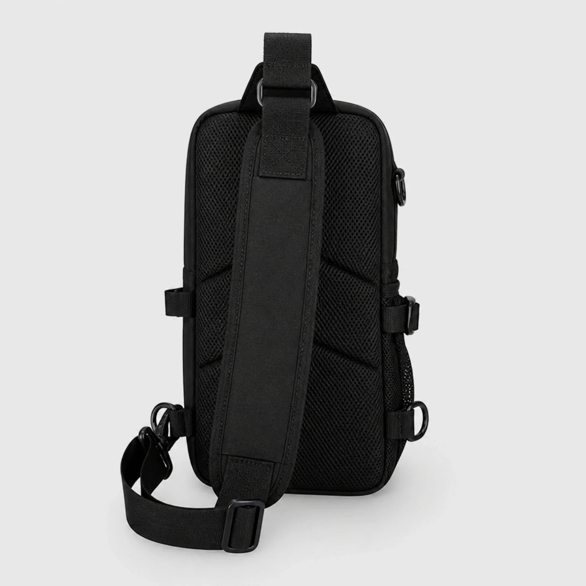 Ethan Lightweight Multi Pocket Chest Sling Bag back view — view 5