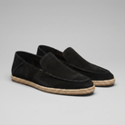 Men's Suede Espadrille Loafers - Summer Slip-On Shoes