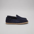 Men's Suede Espadrille Loafers - Summer Slip-On Shoes