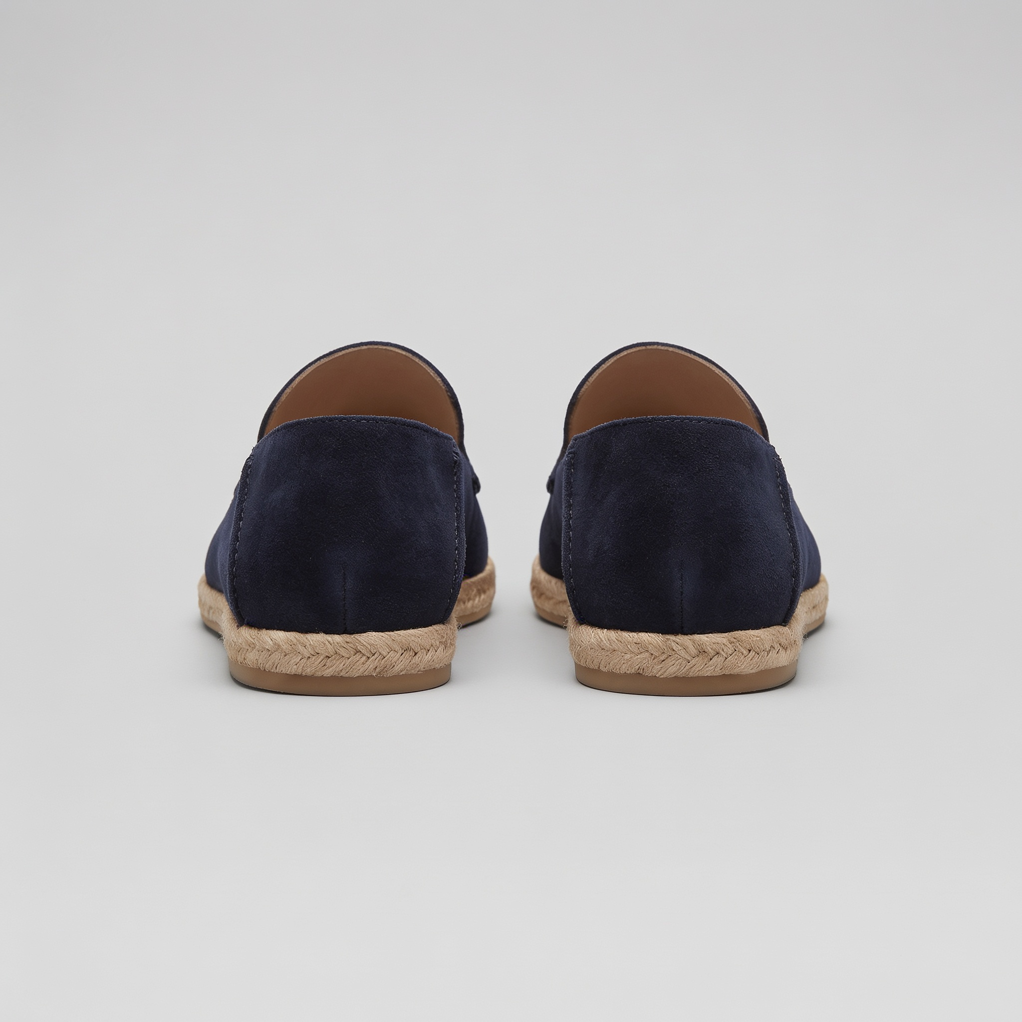 Men's Suede Espadrille Loafers - Summer Slip-On Shoes