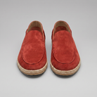 Men's Suede Espadrille Loafers - Summer Slip-On Shoes