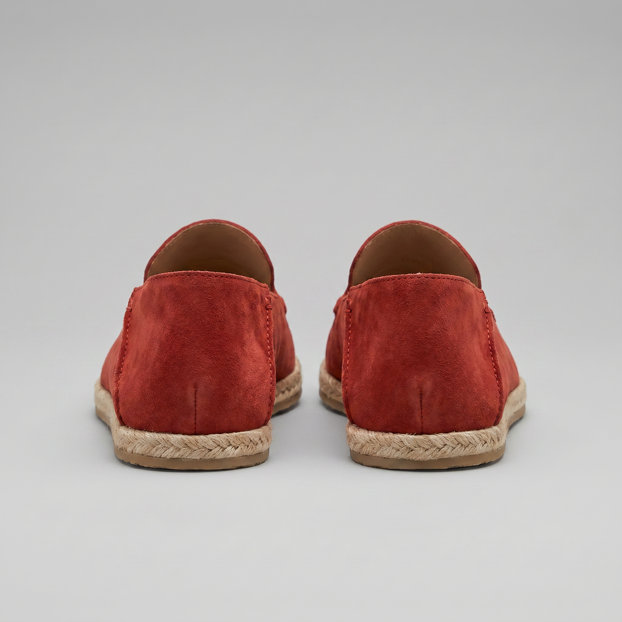 Men's Suede Espadrille Loafers - Summer Slip-On Shoes