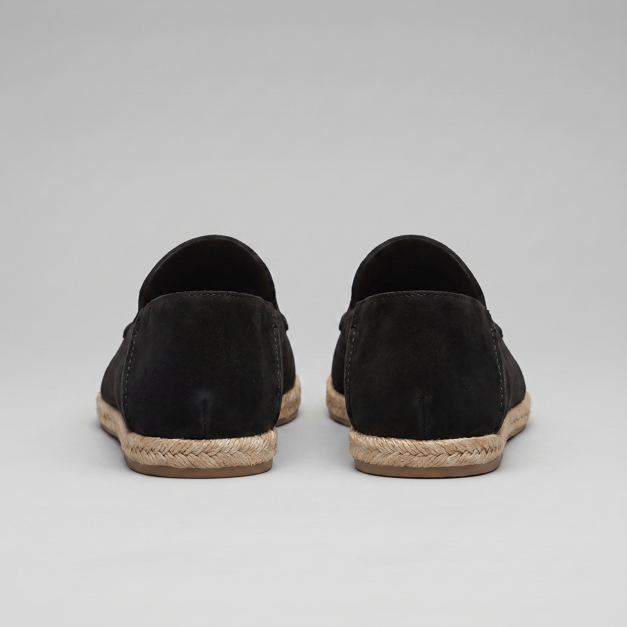 Men's Suede Espadrille Loafers - Summer Slip-On Shoes