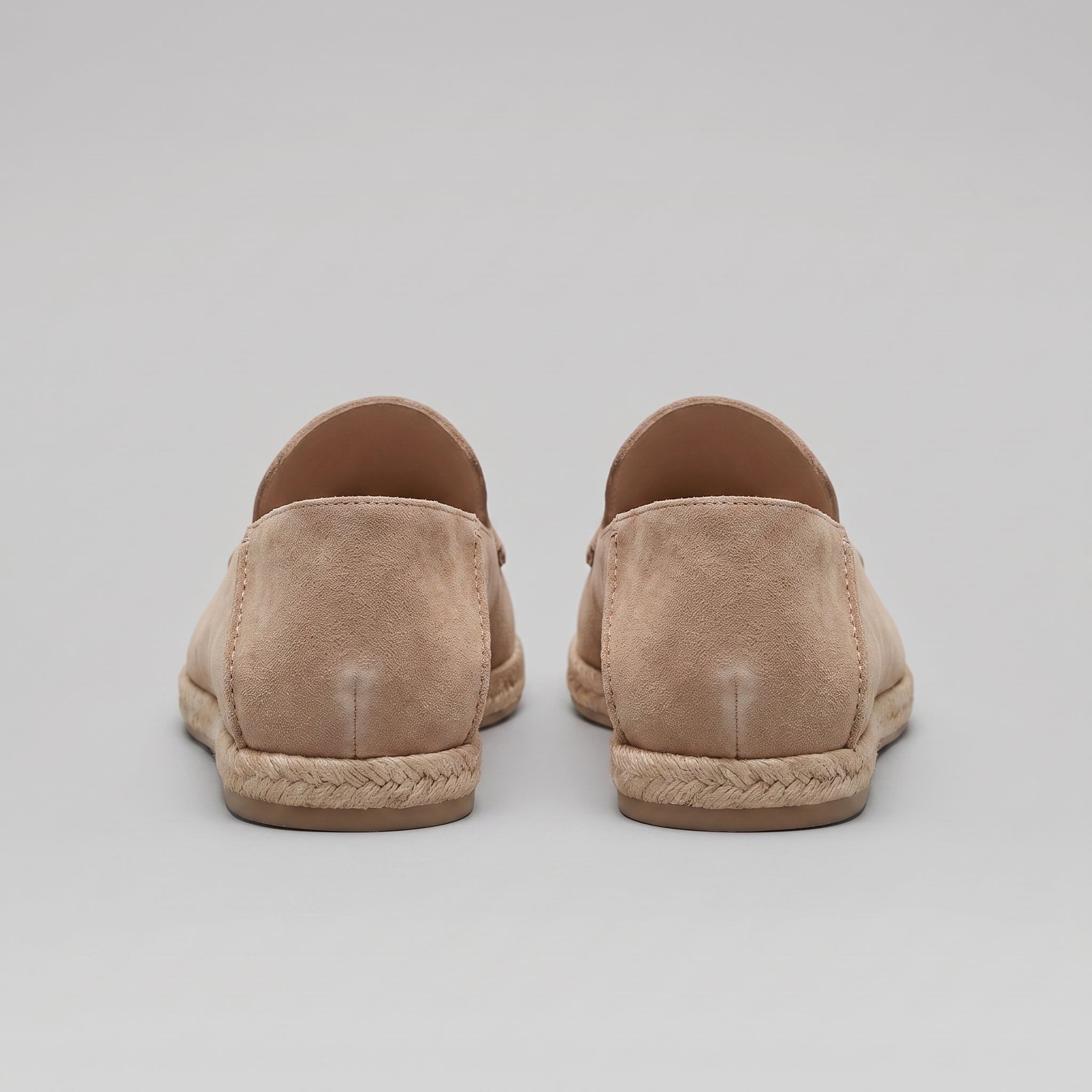 Men's Suede Espadrille Loafers - Summer Slip-On Shoes