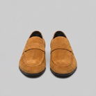Men's Suede Penny Loafers Smart Casual Slip-On Shoes
