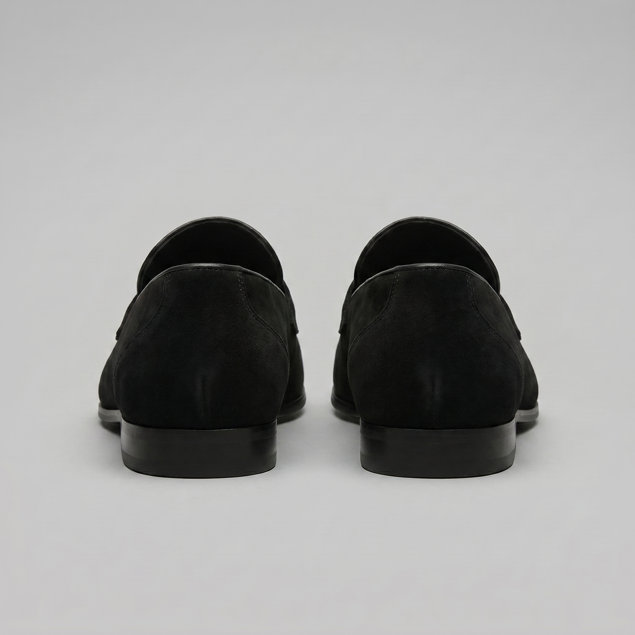 Men's Suede Penny Loafers Smart Casual Slip-On Shoes