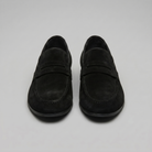 Men's Suede Penny Loafers Smart Casual Slip-On Shoes