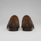 Men's Suede Penny Loafers Smart Casual Slip-On Shoes