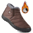 Tessa gevoerde snowboots in bruin met warmte-detail