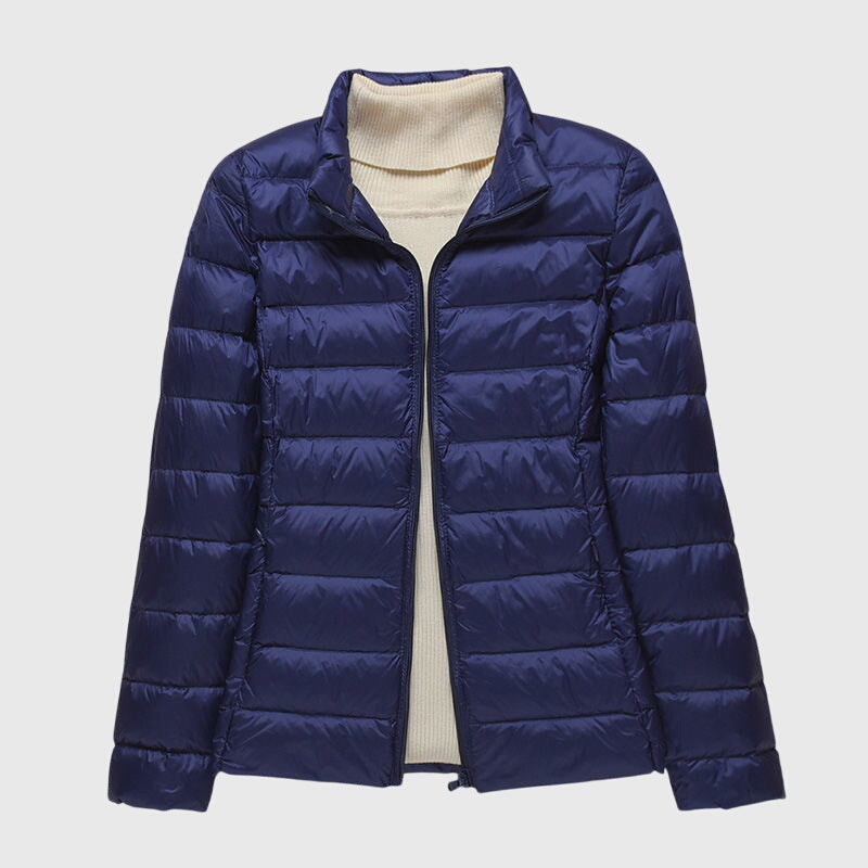 Women's Ultra-Light Quilted Puffer Jacket - Wind & Water Resistant