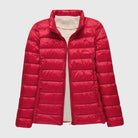 Women's Ultra-Light Quilted Puffer Jacket - Wind & Water Resistant