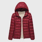 Women's Ultra-Light Quilted Puffer Jacket - Wind & Water Resistant