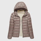 Women's Ultra-Light Quilted Puffer Jacket - Wind & Water Resistant