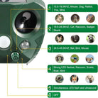 Ultrasonic Bird & Pest Defender - Bird Scarer - Wild Eye Vision