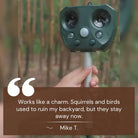 Ultrasonic Bird & Pest Defender - Bird Scarer - Wild Eye Vision