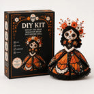 Day of the Dead Patchwork Doll Craft Kit – Beginner Sewing Set