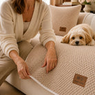 Non-Slip Pet Sofa Cover - Plush Grip-Backed Couch Protector