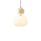 Art Deco Pendant Light - Acrylic Globe Shade Ceiling Lamp