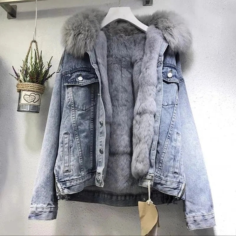 Women's Denim Jacket – Relaxed Fit Layering Piece