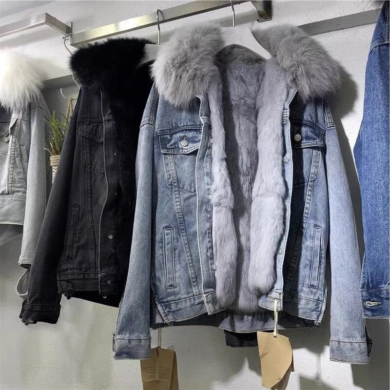 Women's Denim Jacket – Relaxed Fit Layering Piece