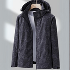 Women's Waterproof Windbreaker Jacket with Zip Closure - Lightweight Rain Coat