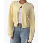Oda Cropped Button Front Cardigan_8