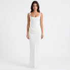 Corinne Corset Satin Maxi Dress_1
