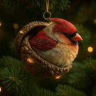 woodland animal acorn christmas tree ornaments